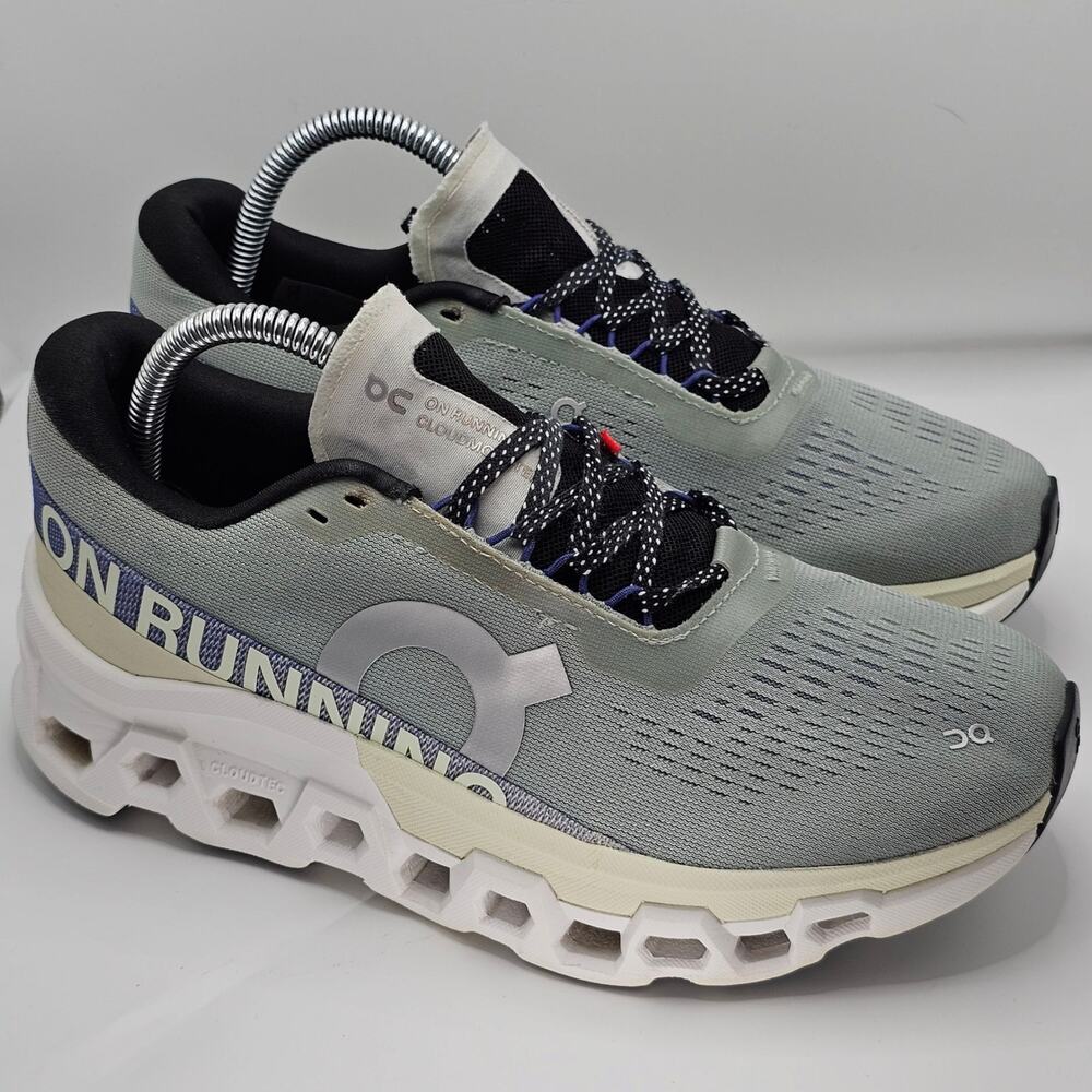On Cloudmonster 2 Mineral Aloe Womens 8.5 UK 6.5 Running Shoes Sneakers